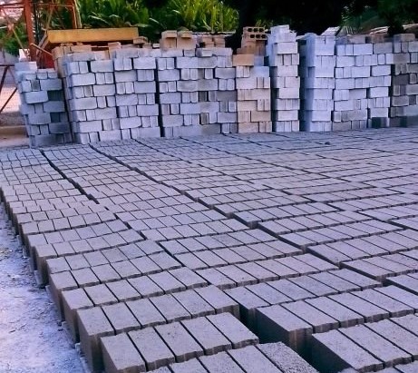 Clay bricks